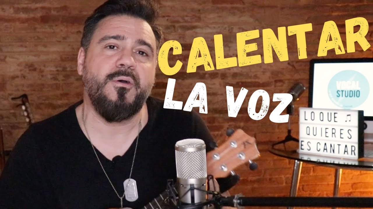 CALENTAR LA VOZ | Rutina de Calentamiento Vocal REVOC | Respirar, estirar vocalizar y cantar