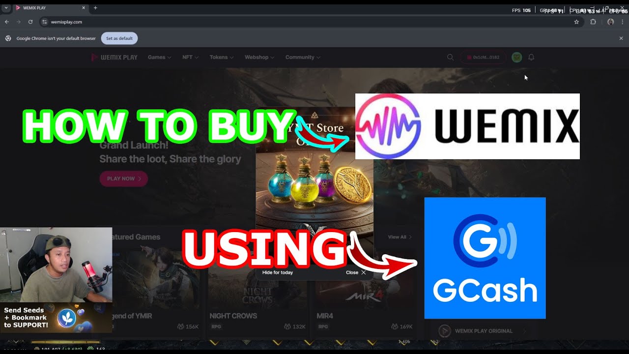 How to bu wemix using Gcash 🙂 #legendofymir  #legendofymirglobal