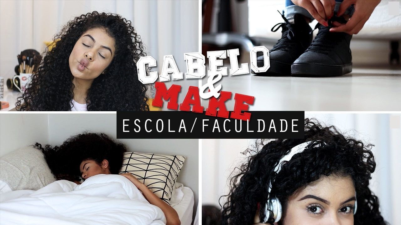 VOLTA ÀS AULAS | MAQUIAGEM E PENTEADO PARA ESCOLA