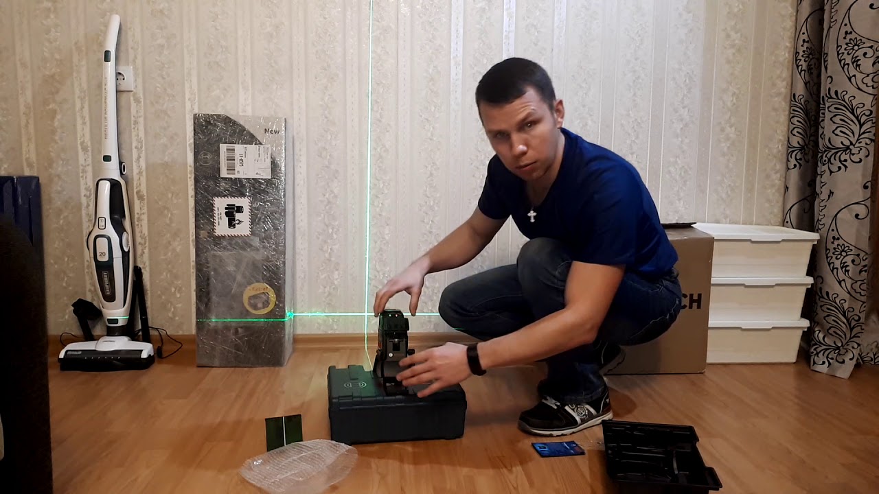 Bosch GCL 2-15 G Обзор и Распаковка GCL 2-15G