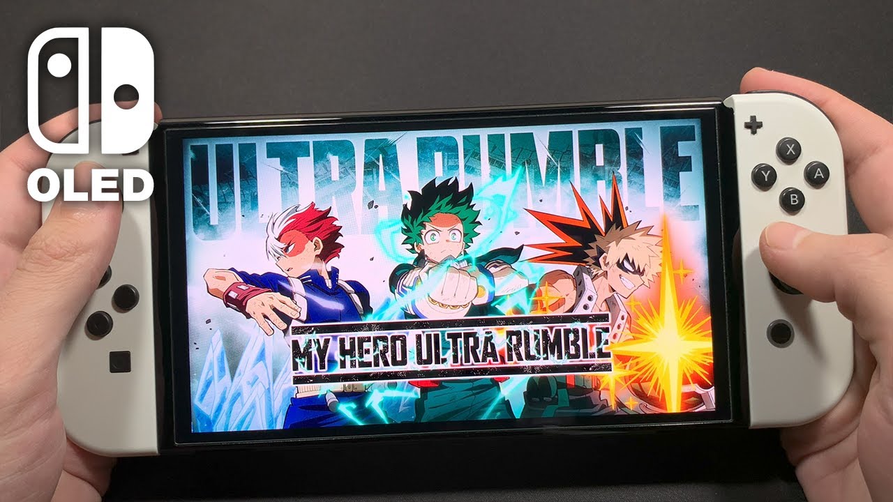 MY HERO ULTRA RUMBLE on Nintendo Switch OLED