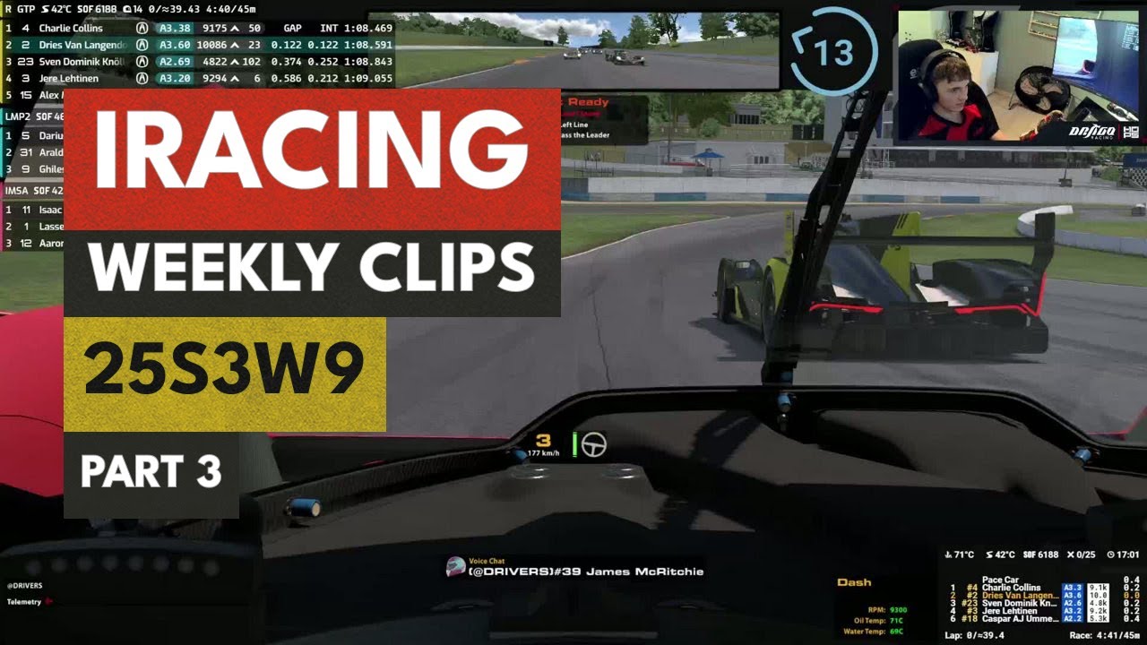 iRacing Weekly Clips – Season 3 Week 9 (2025) | Part 3