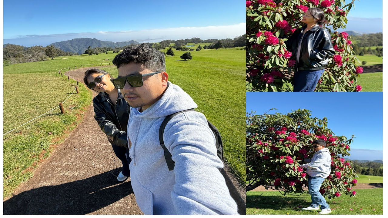 Madeira golf🏌️ground⛳️ #santodaserra #travelblog ##madeiraisland @arjungahamagar17  