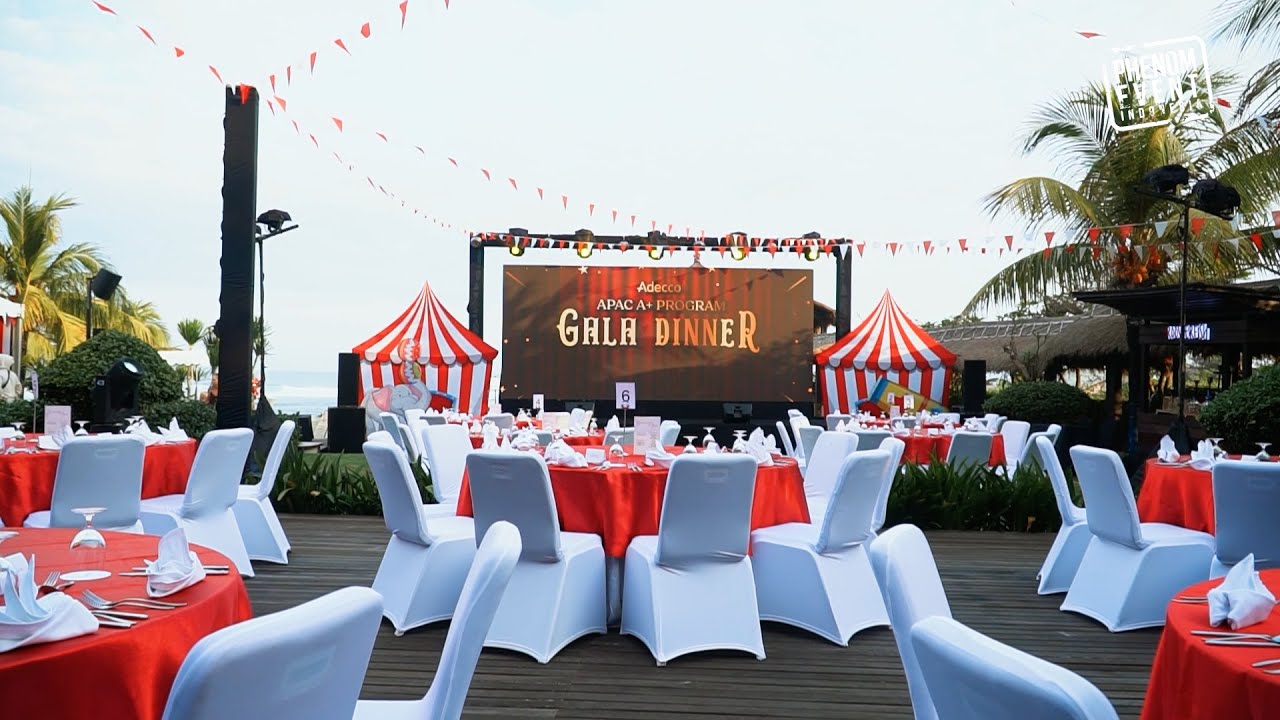 Phenom Event Indonesia - Adecco APAC+ Program Gala Dinner 2024 - Roosterfish Beach Club