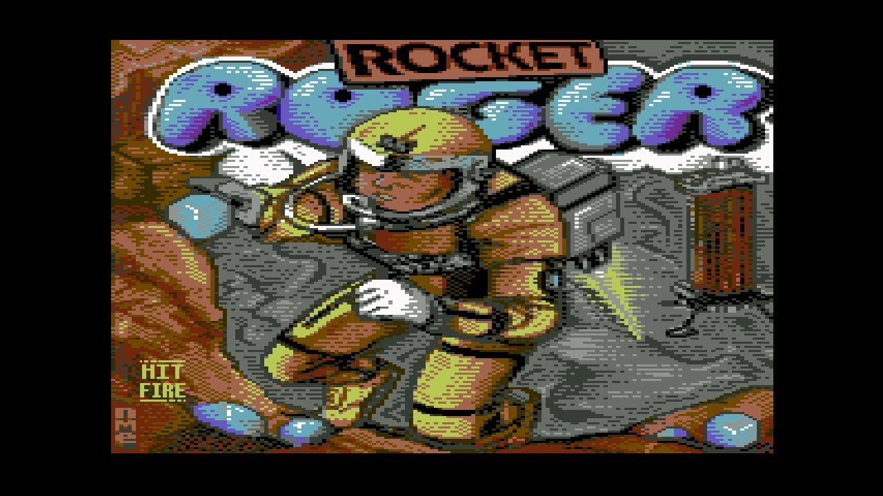 ROCKET ROGER - C64 Longplay