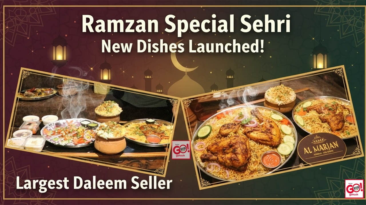 GRAND SHERI ARRANGEMENTS | AUTHENTIC ARABIAN FLAVOURS | EXCITING NEW DISHES LAUNCHED!