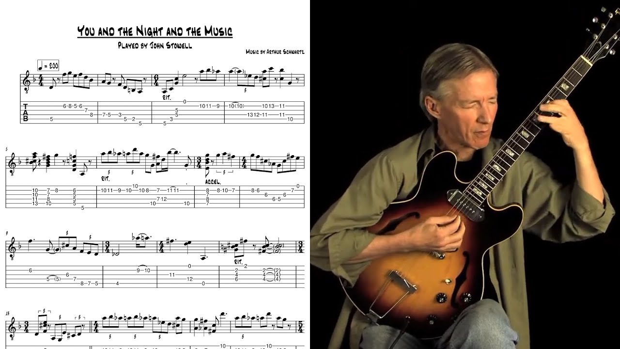 John Stowell - You and the Night and the Muisc (Transcription)