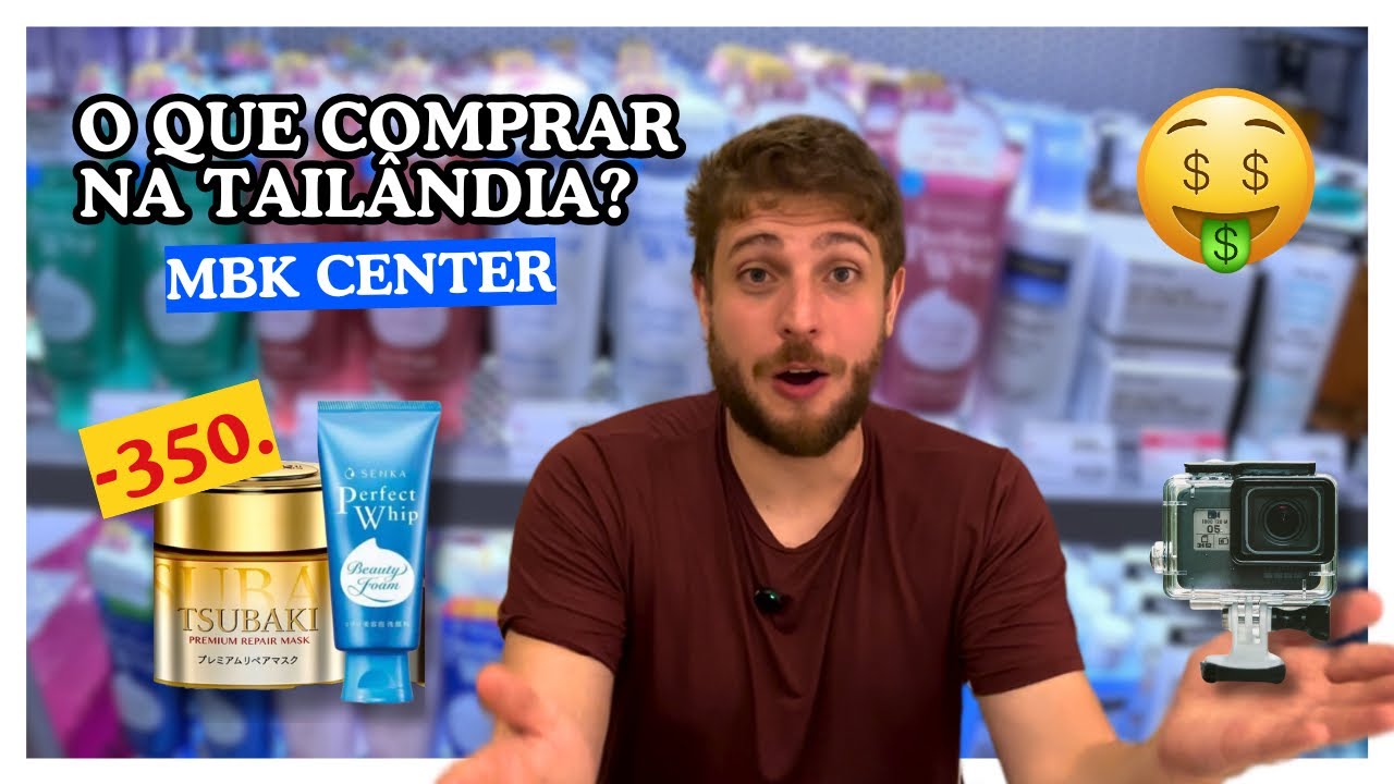 DICAS DE COMPRAS no MBK CENTER em BANGKOK: muitos cosméticos e eletrônicos! 