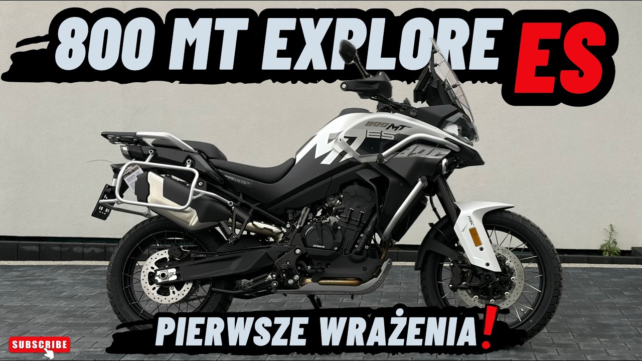 ELEKTRONICZNE ZAWIESZENIE W CHIŃCZYKU? | CF MOTO 800MT EXPLORE ES | PIERWSZE WRAŻENIA!