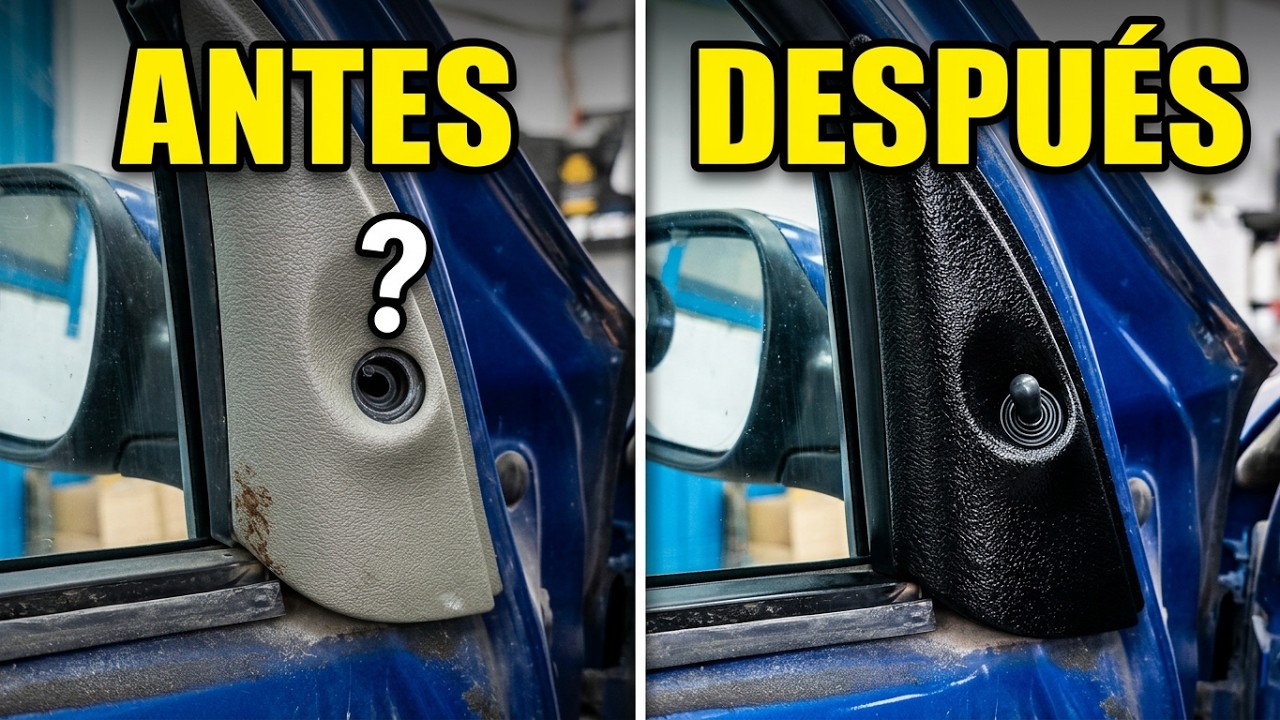 Como instalar palanca para espejos laterales manuales | Proceso rápido (Palanquita). #NissanPlatina