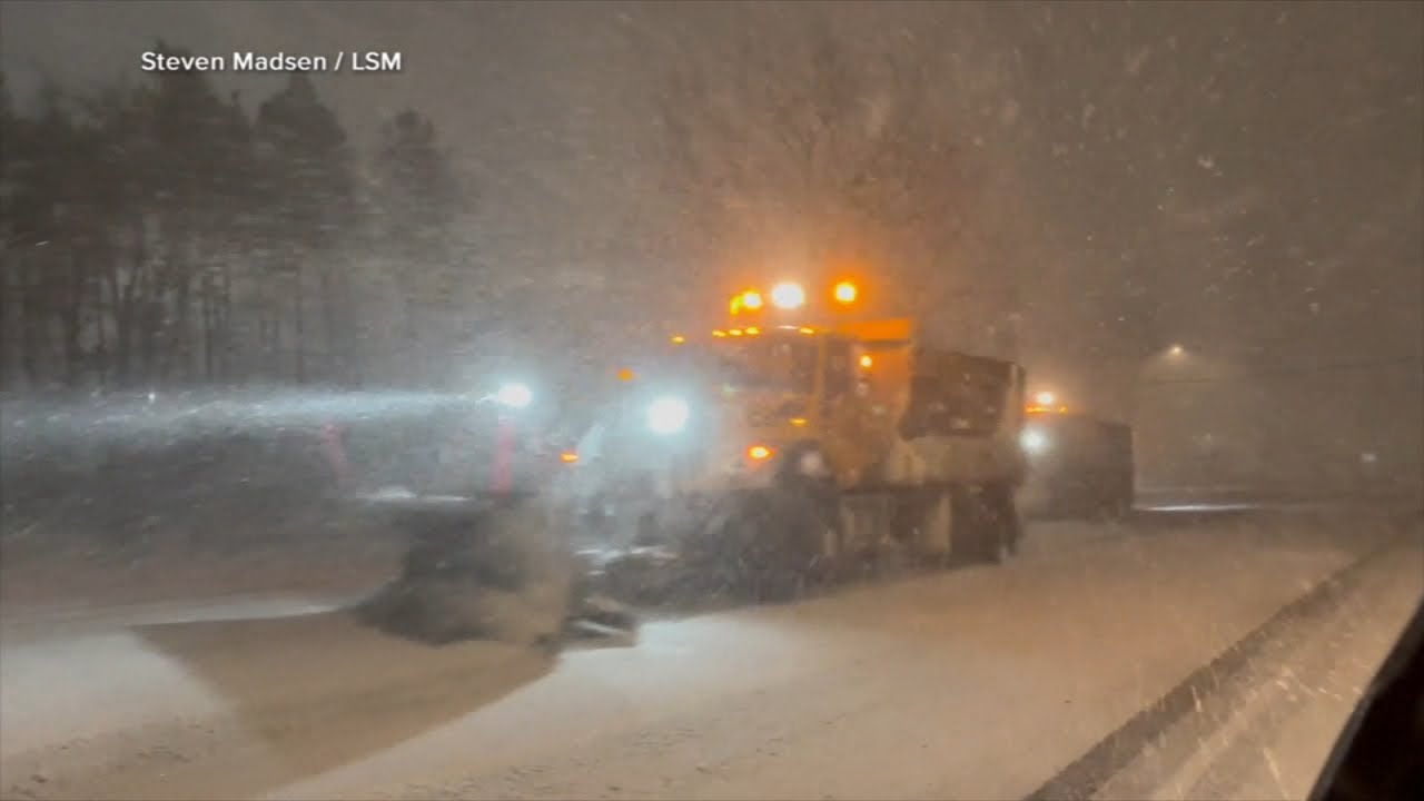 Flights canceled nationwide as snowy weather hits upper Midwest
