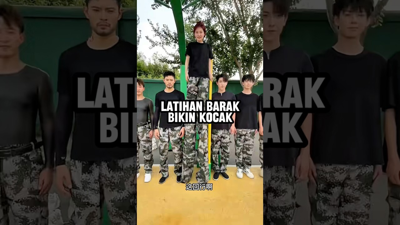 Hari kedua latihan barak militer🤣