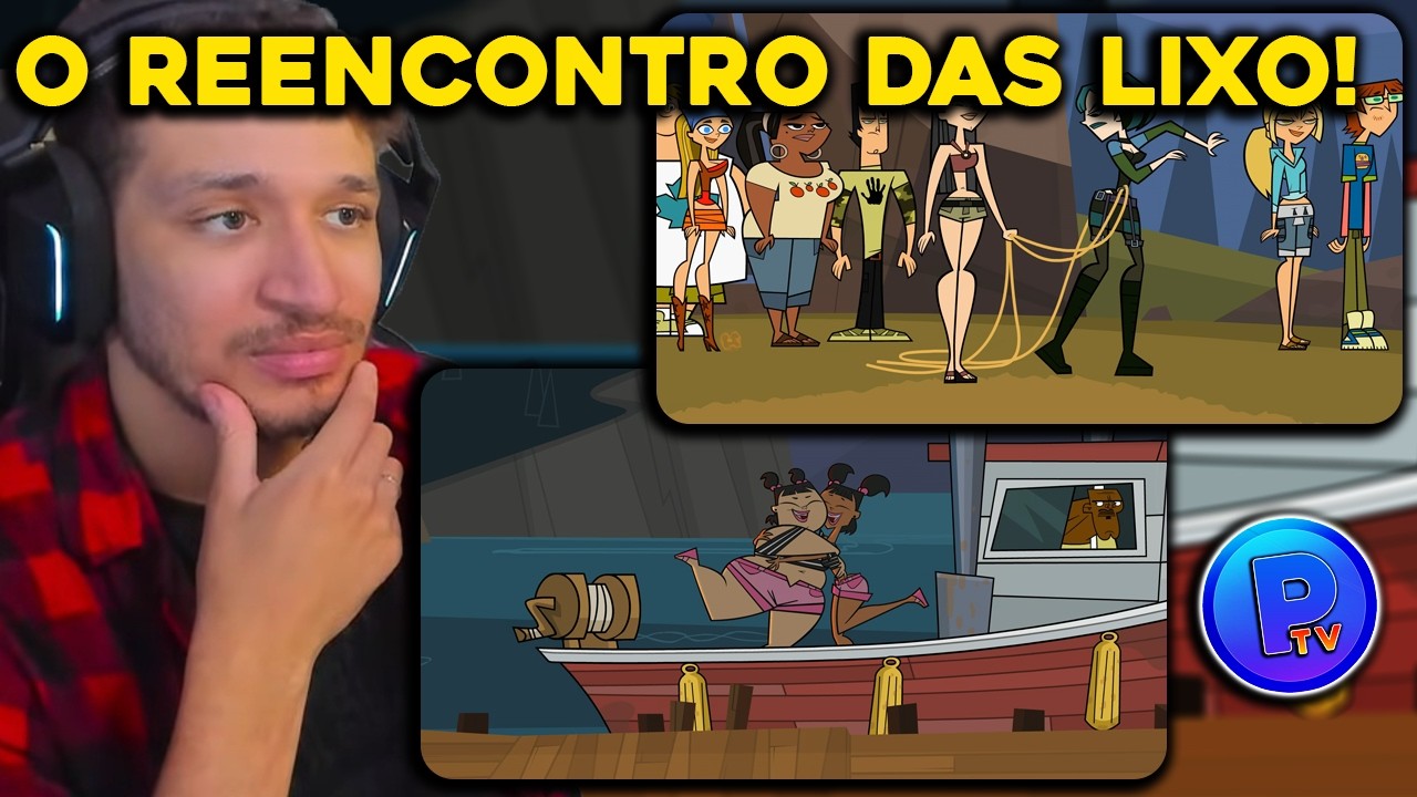 DESAFIO DE CONFIANÇA?! | DRAMA TOTAL 1X11 REACT