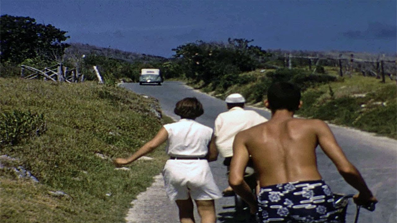 Bermuda Vacation 1953 ~ Queen Cruise, Devils Hole Fishing, Cricket & Flying Boat Landing in Sound