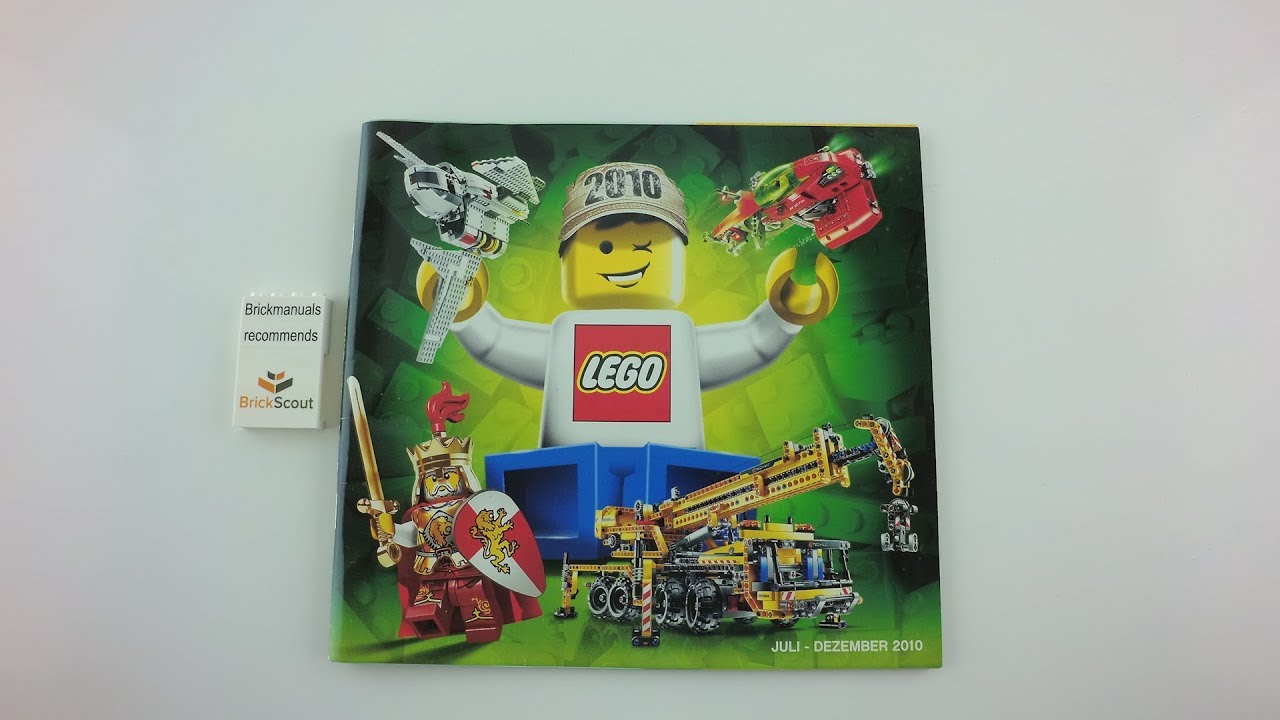 2010 Large LEGO® Winter Catalogue Review discover Toy History in 4K
