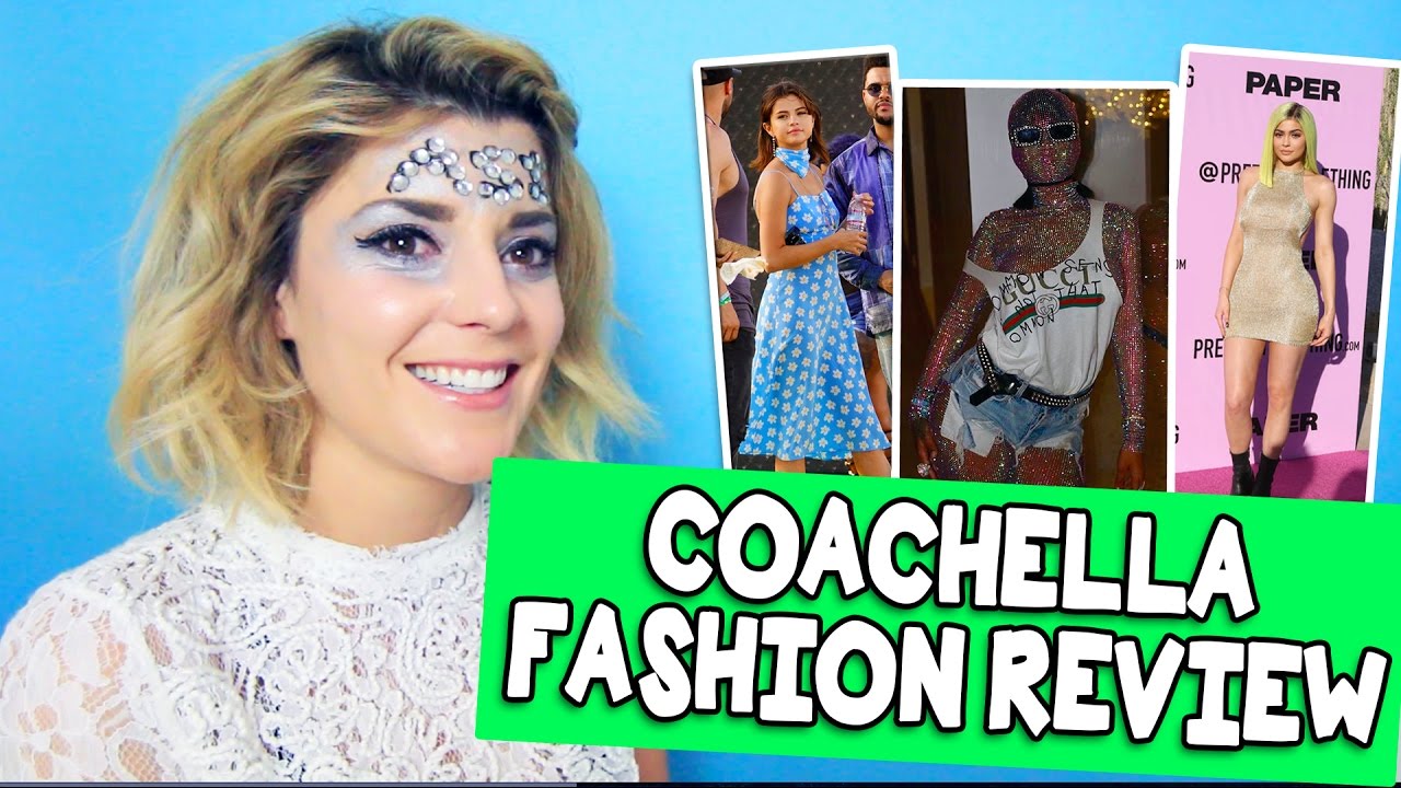 COACHELLA FASHION REVIEW // Grace Helbig