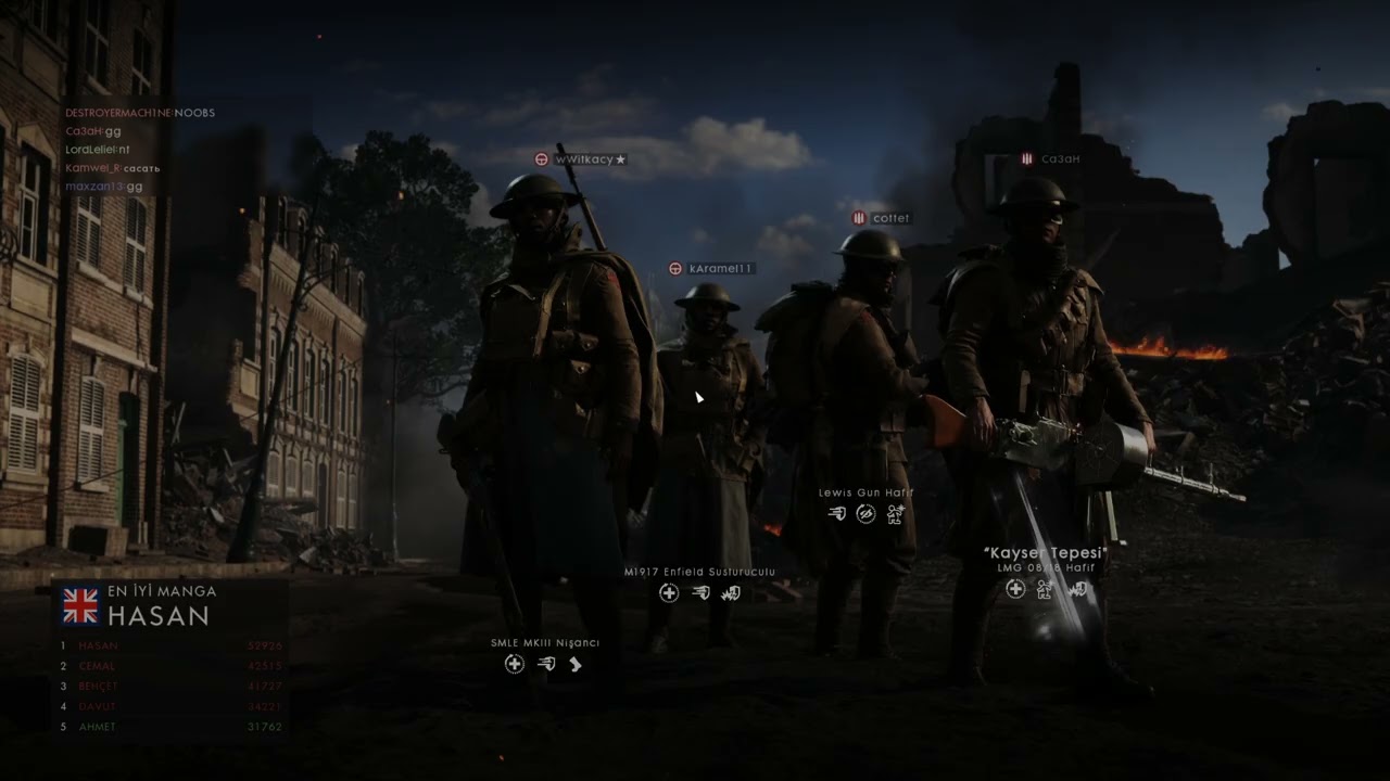 attlefield 1 GOS sunucu hard play