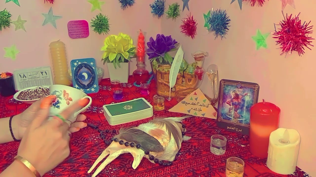فنجان برج الدلو ♒☕المقص مفتوح