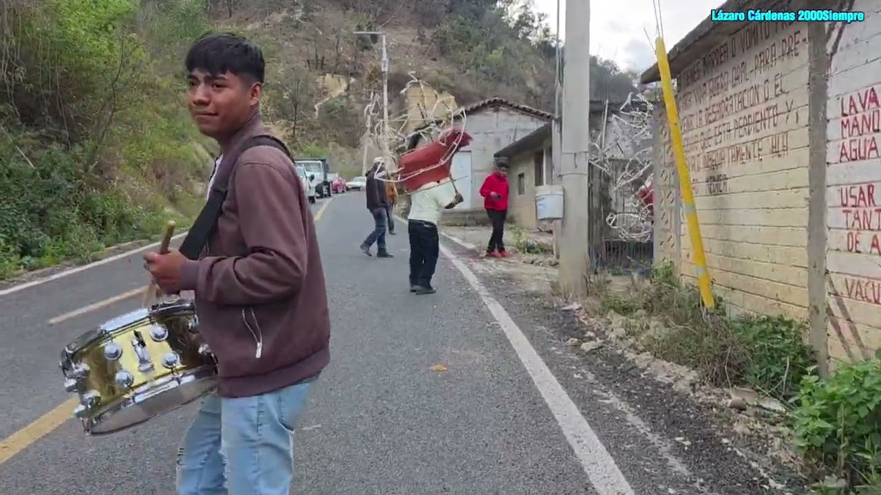 San Martín Duraznos, Festejando al Santo Señor de La Columna,  Viernes 27 de Febrero 2026. Video 9.