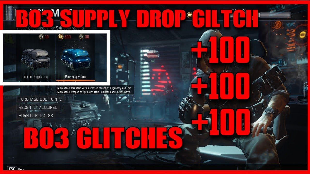 *NEW* BO3 UNLIMITED SUPPLY DROP GLITCH! GET FREE SUPPLY DROPS NOW! GET UNLIMITED COD CRYPTOKEYS NOW!