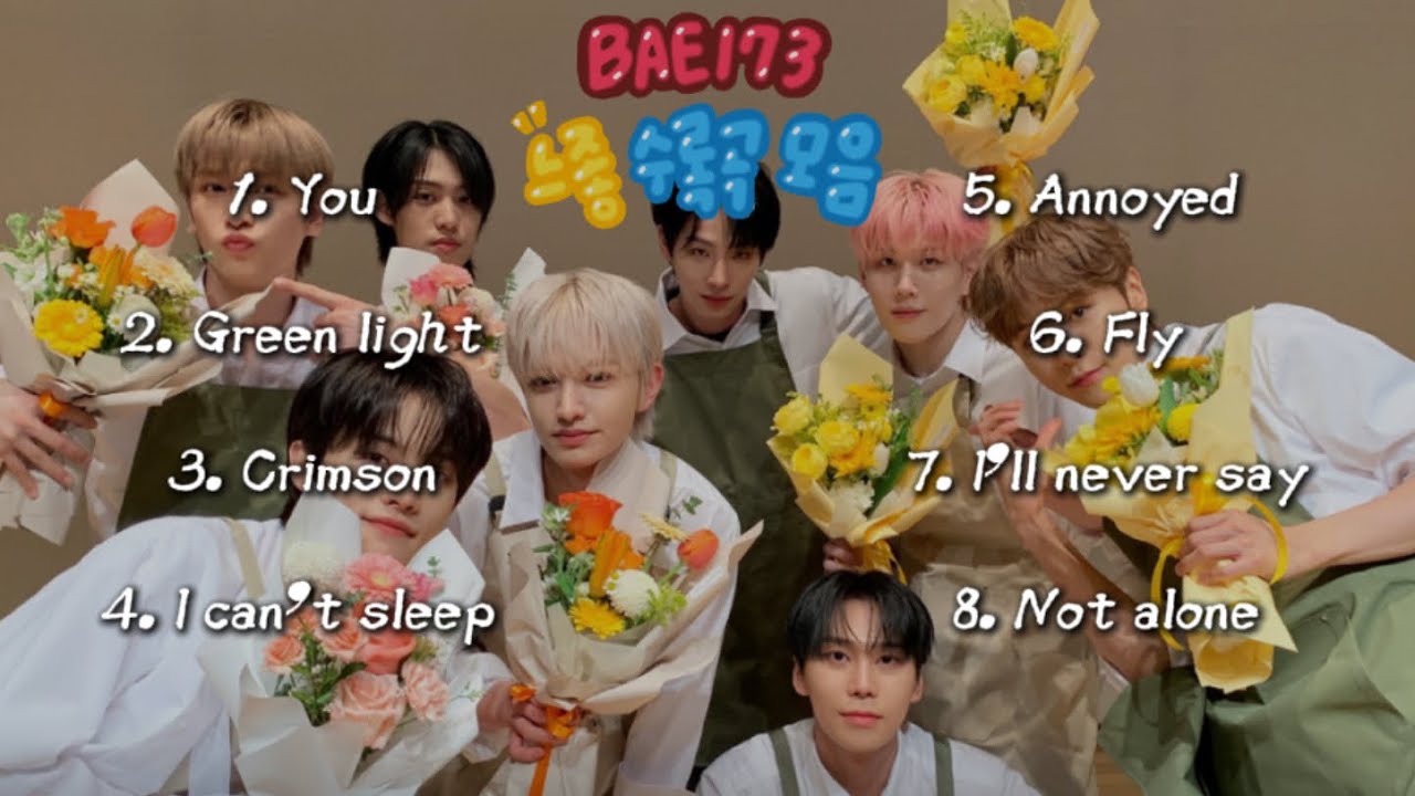 [playlist] BAE173 느좋 수록곡 모음