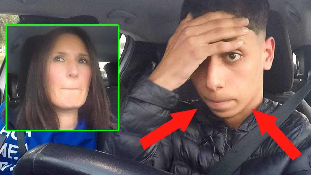 ¿Qué pasa si PARAS en un SEMÁFORO de PEATÓN en ROJO? - Simulacro de EXAMEN de CONDUCIR de la DGT