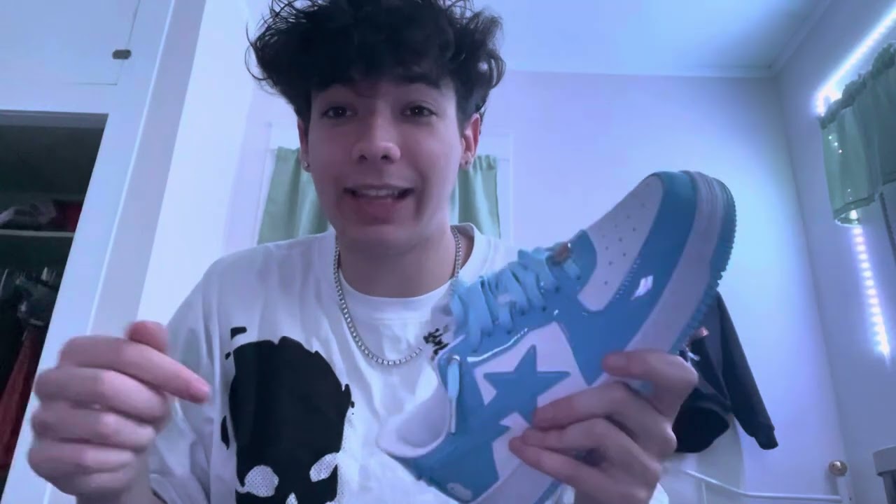 Bapesta Shoe Unboxing ASMR 🙀🙀