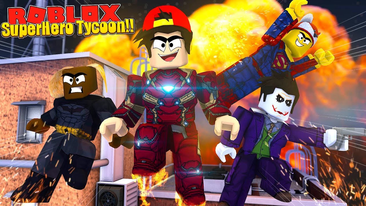 ROBLOX - SUPERHERO TYCOON, NEW MAP!!!!