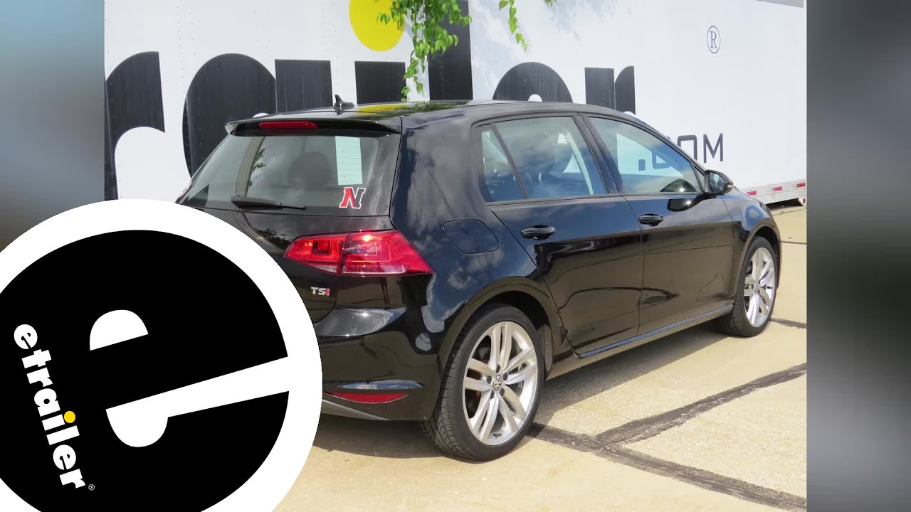 etrailer | How to Install the Curt Trailer Hitch Receiver on a 2015 Volkswagen Golf