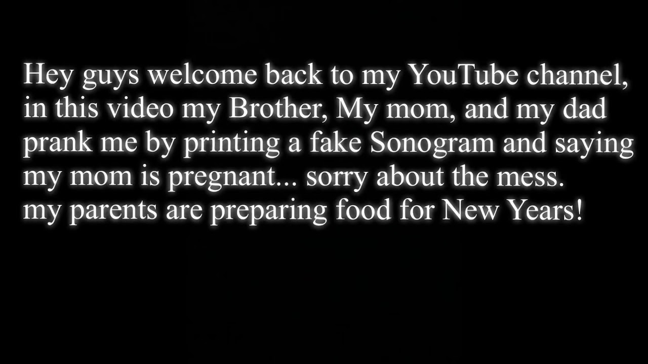 Fake Sonogram Prank