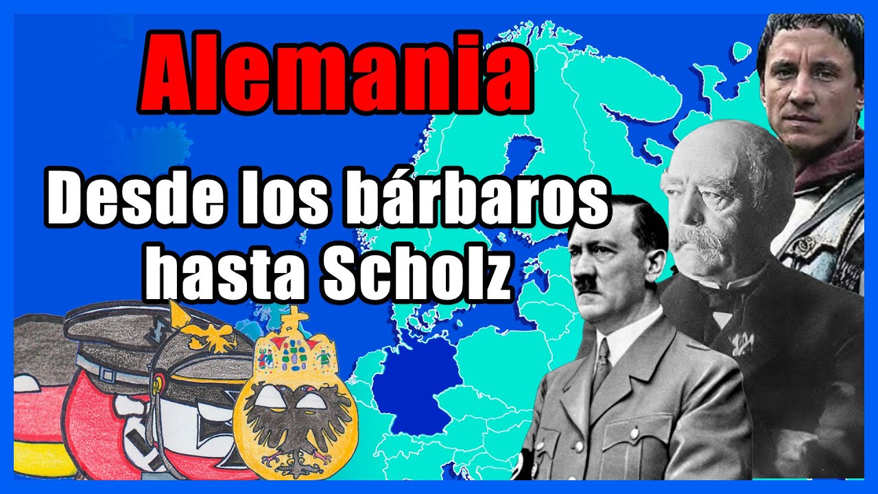Historia de TODA Alemania 🇩🇪 en 14 minutos - El Mapa de Sebas