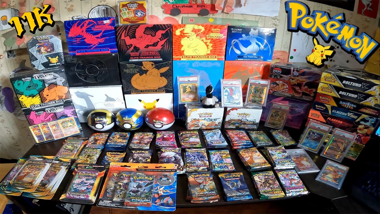 My 11K Sealed Pokémon Card Collection