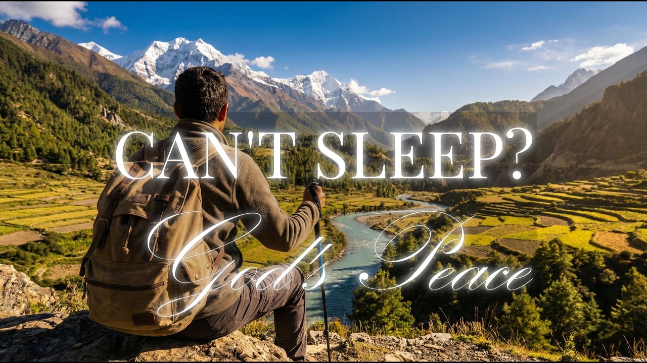 SLEEP IN GOD'S PEACE: 3-Hour Bible Meditation for Insomnia & Deep Rest | Fall Asleep in Scripture