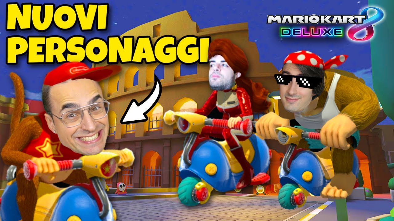 LA NUOVA PISTA a ROMA ROMANTICA È STUPENDA 😍 MARIO KART 8 DELUXE - NINTENDO SWITCH