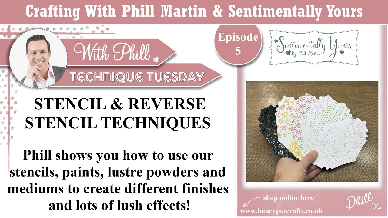 Stencils & Reverse Stencilling Techniques