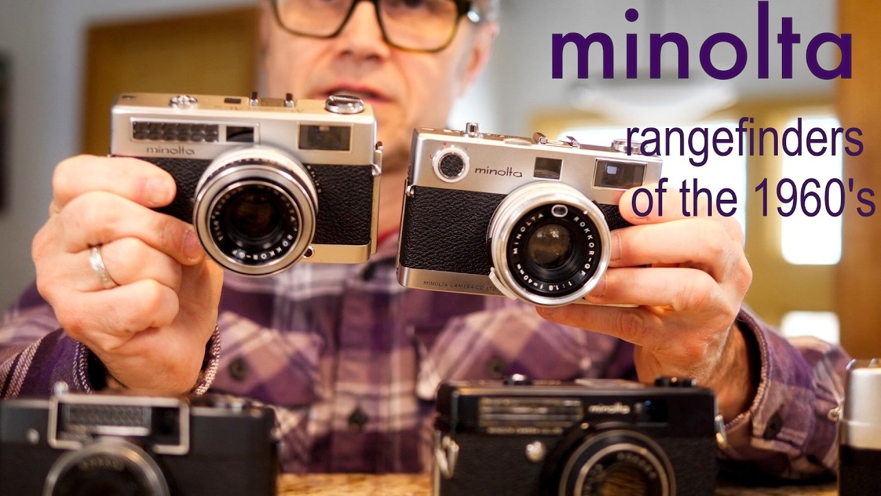 Дальномерные фотоаппараты Minolta 1960-х годов — портативное совершенство.