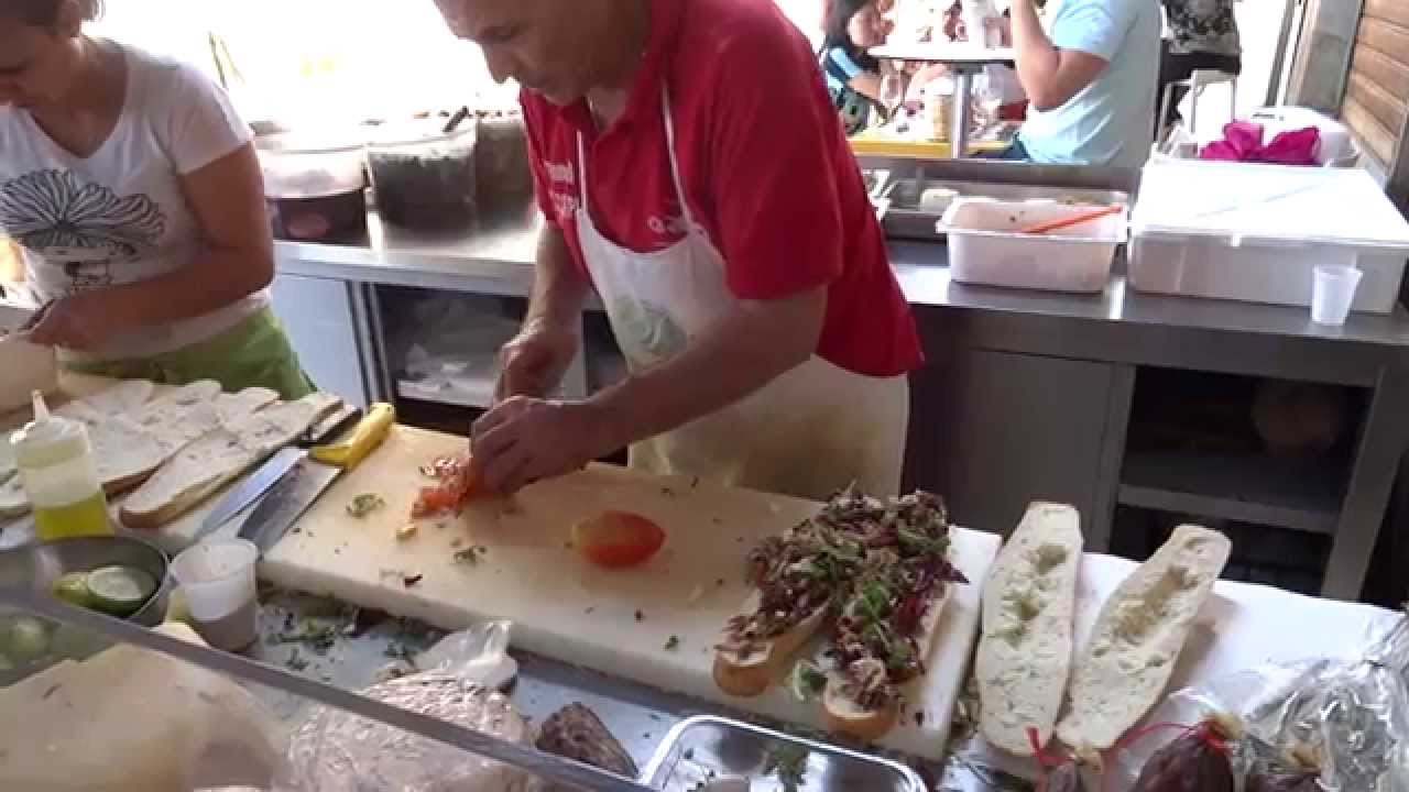 Street Food: Incredible Sicilian Panini/Sandwich