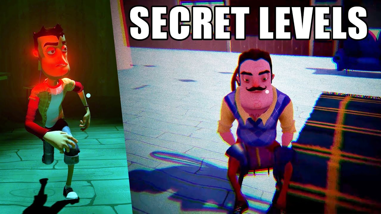 Hello Neighbor Alpha 3 Secret Levels