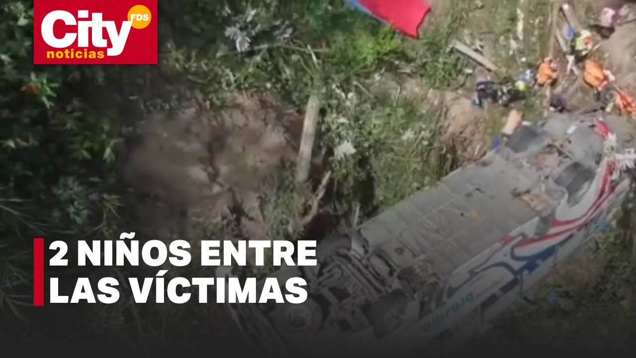 Bus cayó 200 metros por un abismo dejando 9 muertos en Santander | CityTv