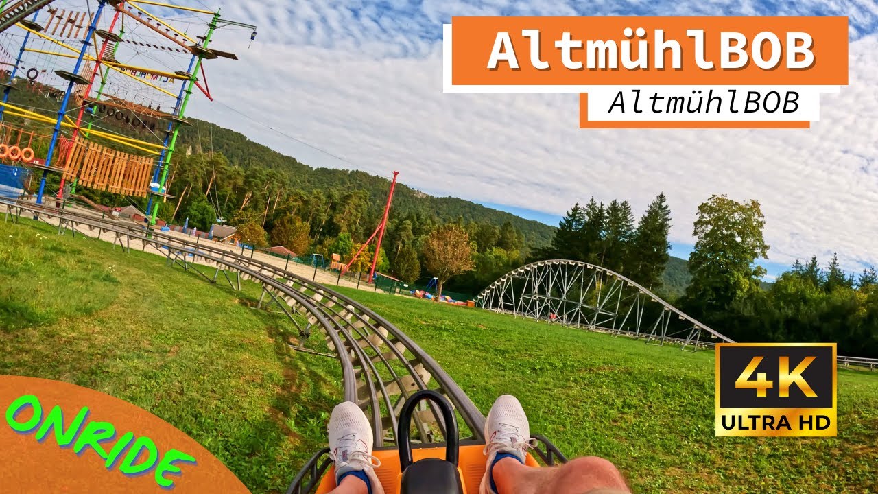 Sommerrodelbahn Altmühltal: AltmühlBOB in Riedenburg - Onride POV