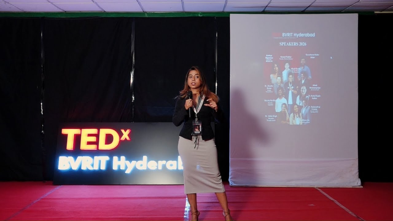 Preparing Humanity for the AI-Shaped Economy | Sinduja Rajamaran | TEDxBVRIT Hyderabad