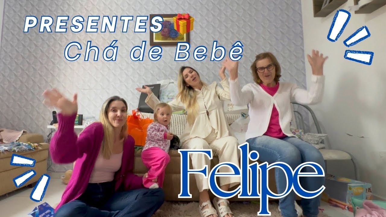 ABRINDO OS PRESENTES DO CHÁ DE BEBÊ 👶