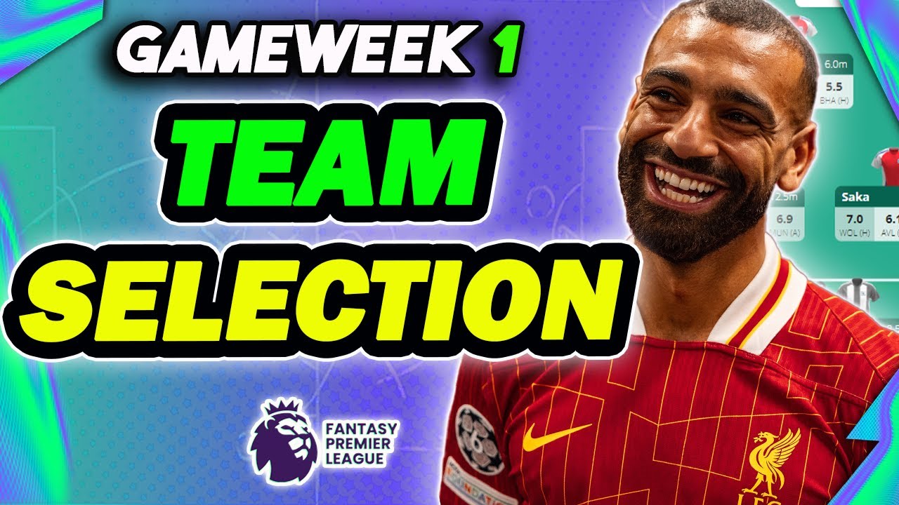 MY FPL GAMEWEEK 1 TEAM SELECTION! | 97% AI RATING 🤖 | Fantasy Premier League 2024/25