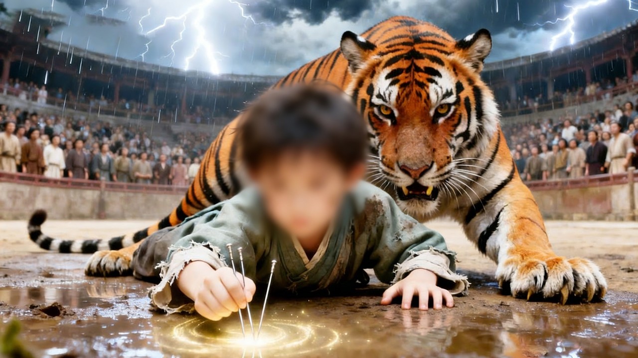 6-year-old boy saved a dying tiger, and the tiger recognized him as his master！