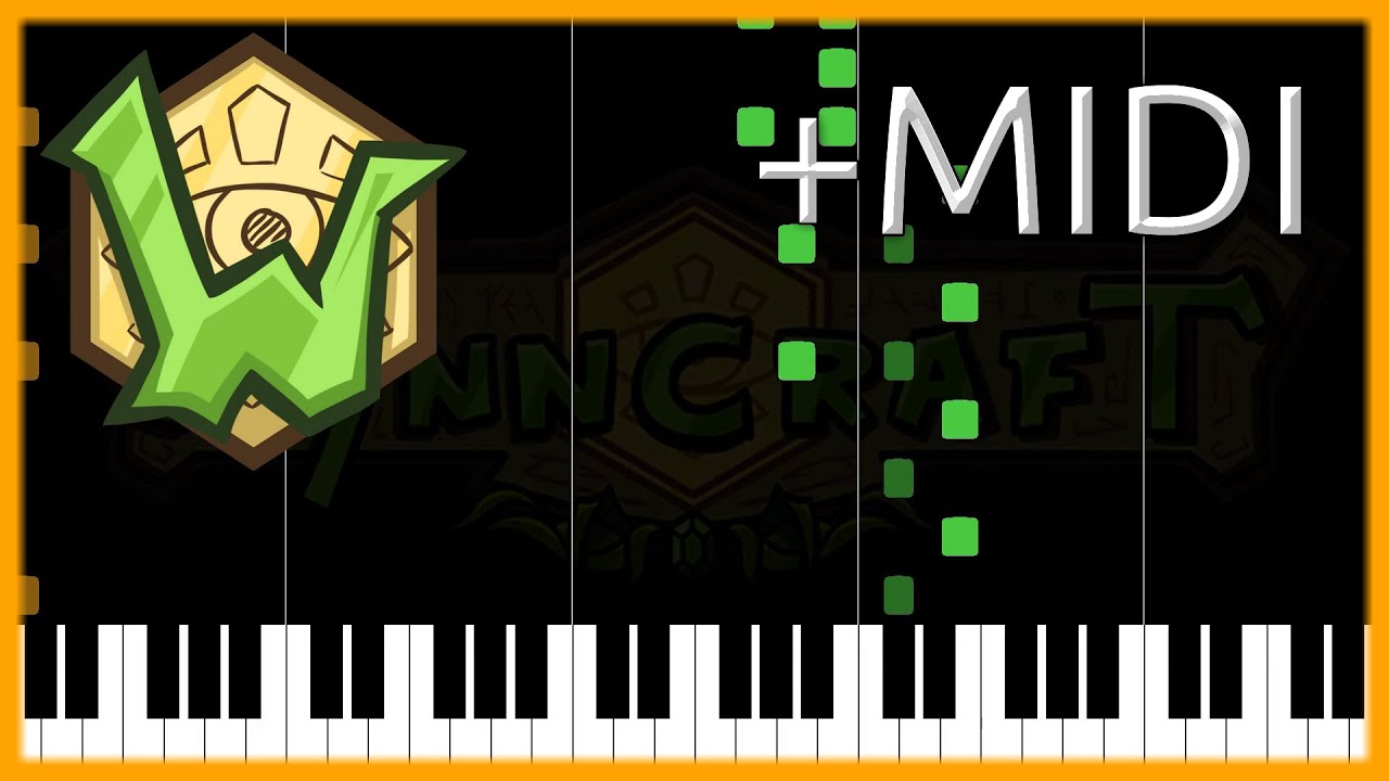 [021] In The Little Wood (Little Wood) Piano Tutorial + MIDI [Wynncraft]