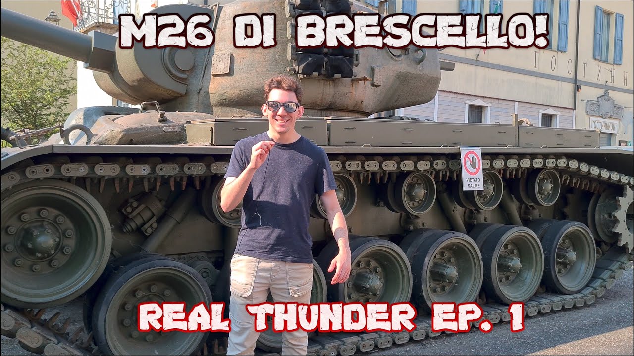 Il Carro Armato di Brescello (RE): l'M26 Pershing!