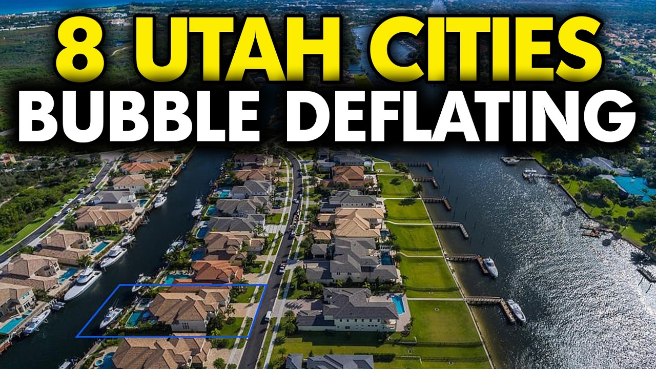 Utah's Housing Bubble Is Deflating &mdash; 8 Cities Feeling It First