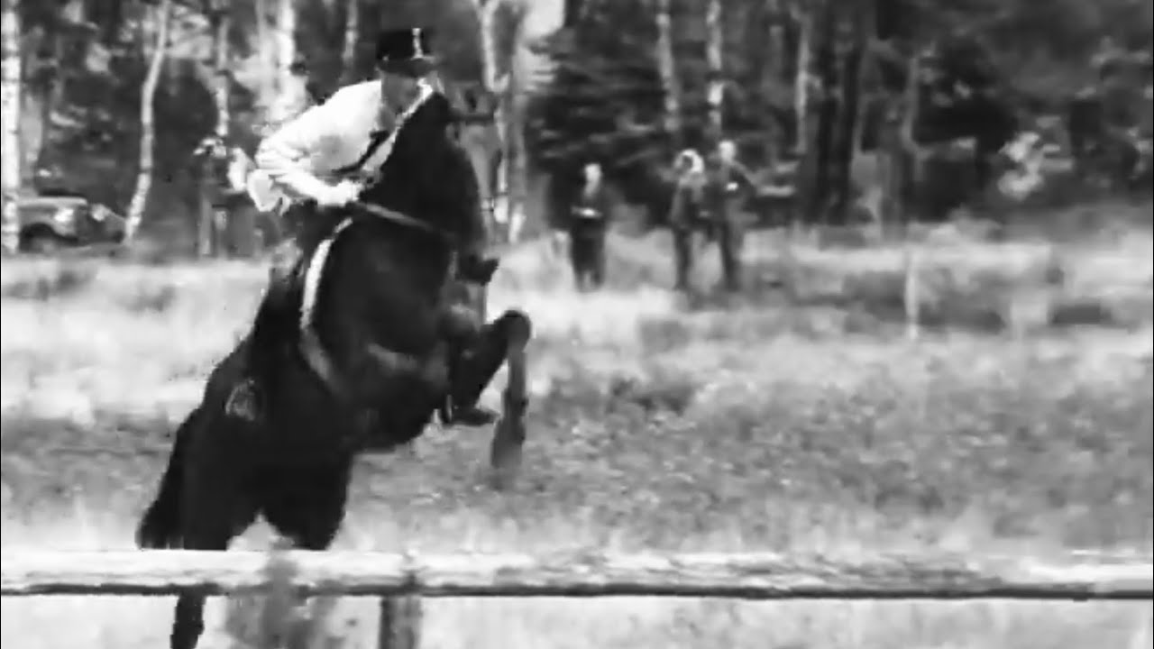 Musik und Bild aus dem Film Olympia &bdquo;Vielseitigkeitsreiten , die Military&ldquo;