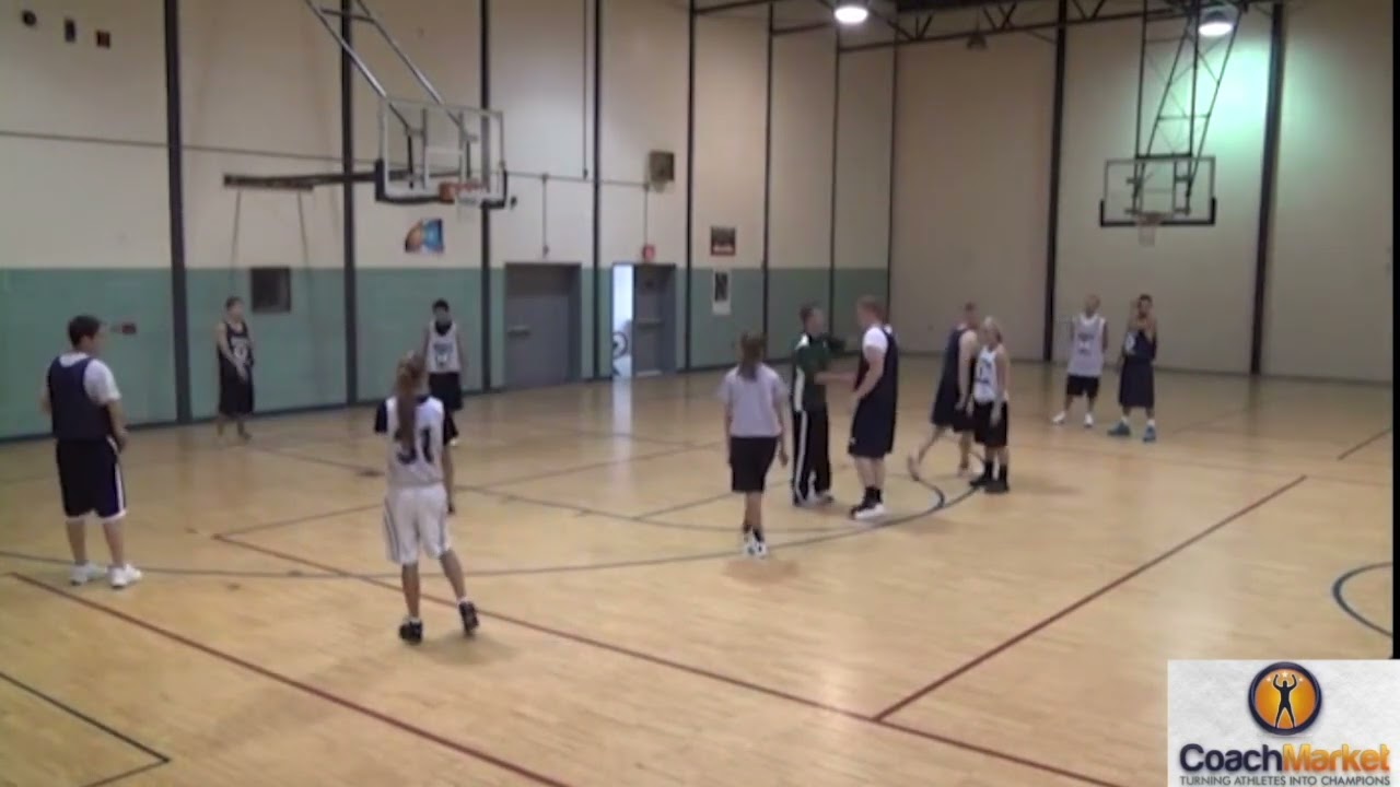 Basketball  press break