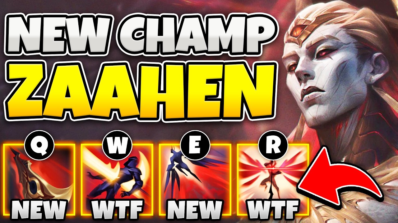 NEW CHAMP ZAAHEN IS HERE AND HE'S BEYOND BROKEN... (WTF IS THIS HEALING?!)